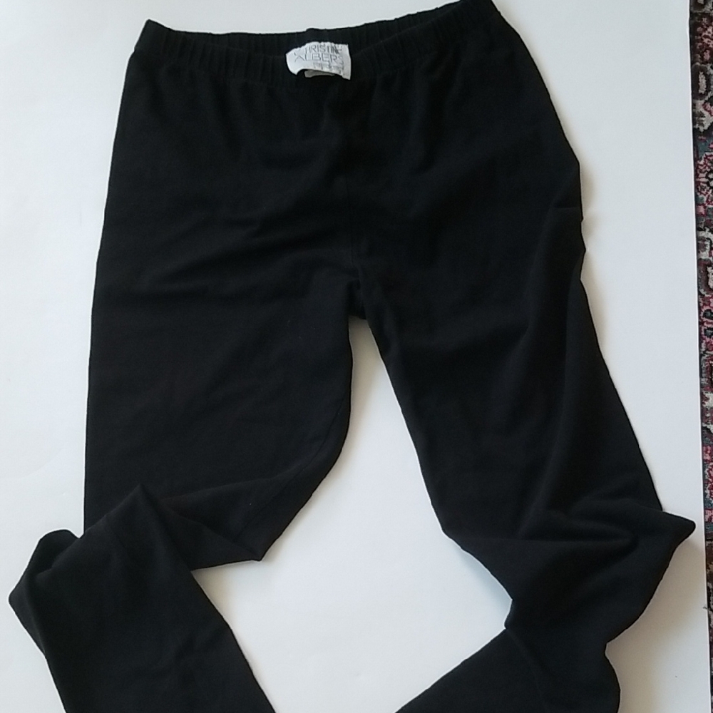 Christine Albers ForfoxTrot Black Leggings Size S